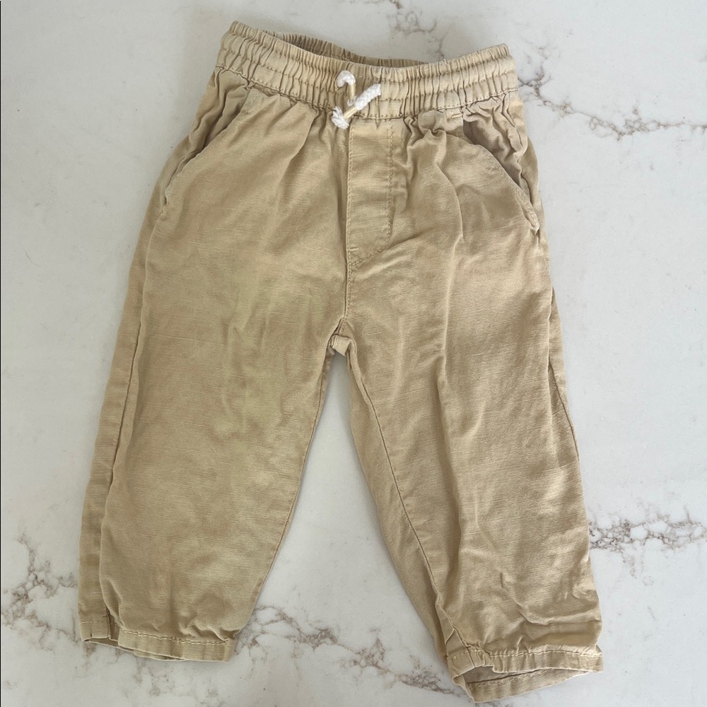 Zara Baby Linen & Lyocell Pants